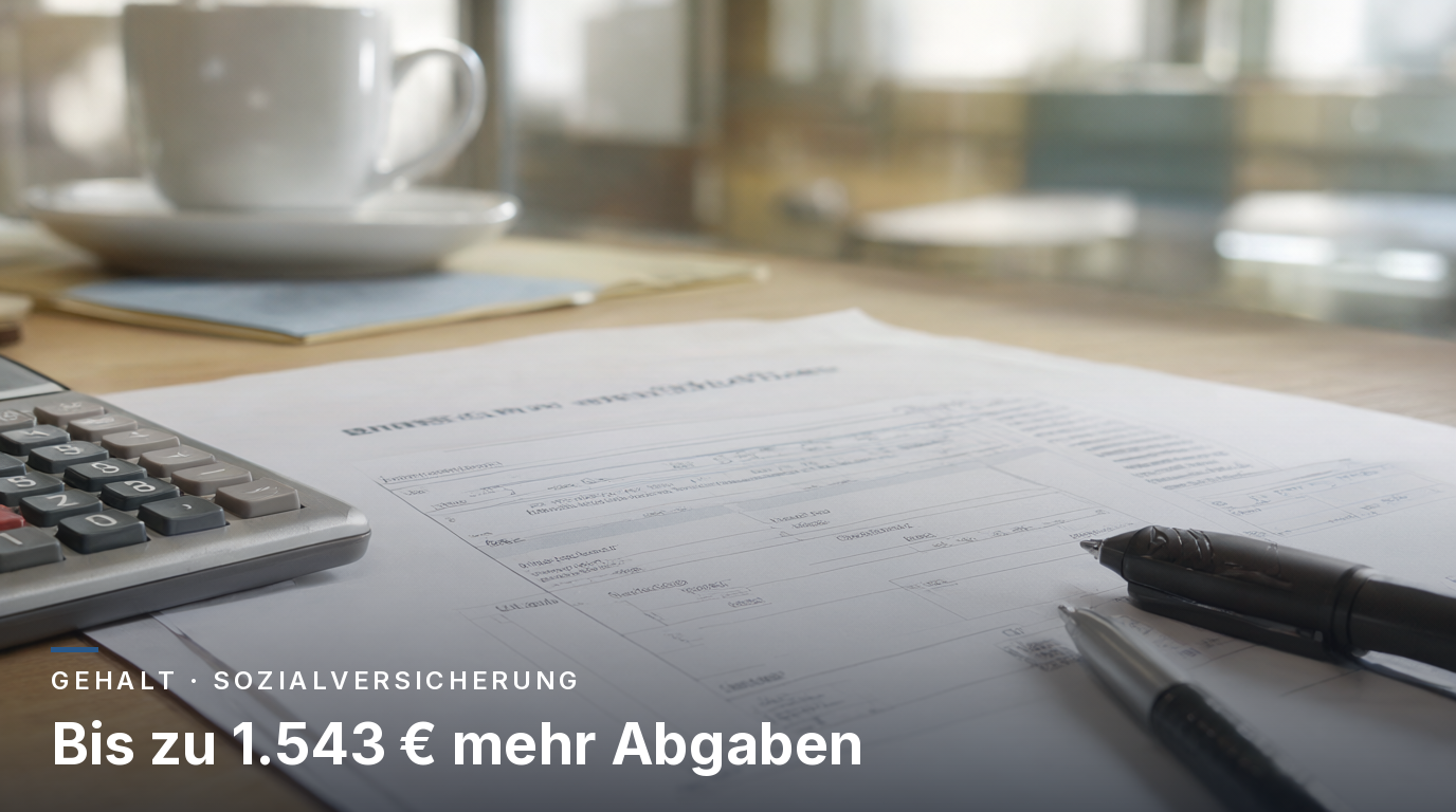 Beitragsbemessungsgrenze 2027: Bis zu 1.500 Euro höhere Abgaben